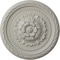 Ekena Millwork Palmetto Ceiling Medallion, Hand-Painted Pot of Cream, 11 1/2"OD x 1"P CM11PAPCF - alternate 1